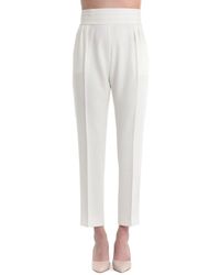 Max Mara - Broeken ,Wit ,Damesbroek Voor Stijlvolle Outfits - Lyst
