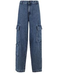 Erika Cavallini Semi Couture - Loose Fit Jeans - Lyst