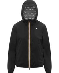 K-Way - Jassen ,Zwart ,Lil 2.0 Stretch Dot - Lyst
