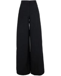 MSGM - Popeline-Hose Mit Fronttaschen - Lyst