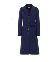 Marni - Jassen ,Blauw ,Wol Jassen Blauw - Lyst