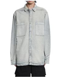 Rick Owens - Denim Shirts - Lyst