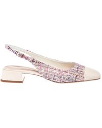 Baldinini - Schoenen ,Veelkleurig ,Leer Slingback Pump - Lyst