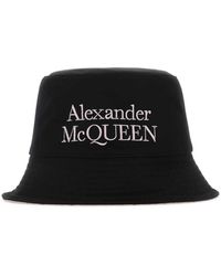 McQueen - Logo Bucket Hat - Lyst