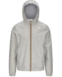 K-Way - Jassen ,Nylon Stretch Nylon Jersey Jas - Lyst