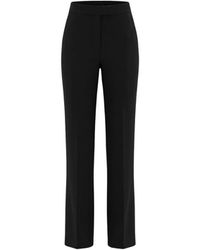 Valentino - Straight Trousers - Lyst