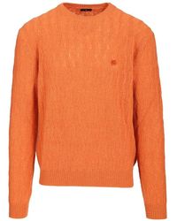 Etro - Trui Met Ronde Hals - Lyst