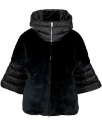Herno - Faux Fur & Shearling Jackets - Lyst