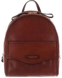 The Bridge - Brauner Leder-Rucksack Für Frauen - Lyst