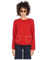 Comme des Garçons - Round-Neck Knitwear - Lyst