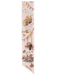 Ferragamo - Silky Scarves - Lyst