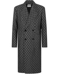 Philipp Plein - Denim Coat Jacquard Monogram - Lyst