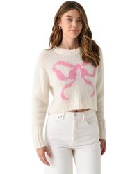 LoveShackFancy - Boogontwerp Alpaca-Wol Pullover Trui - Lyst