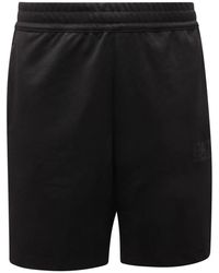 Armani - Korte Broeken ,Zwart ,Bermuda Slim Lurex Shorts - Lyst