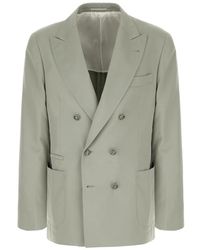 Brunello Cucinelli - Double-Breasted Blazer - Lyst