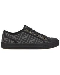 Fendi Sneakers - - Heren - Zwart