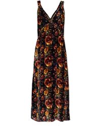 R13 - Jurk Met Bloemenmotief - Lyst