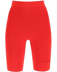 THE SHORTSMarc Jacobs in Materiale sintetico di colore Arancione MARC JACOBS Donna Shorts da Shorts Marc Jacobs 