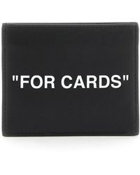 Off-White c/o Virgil Abloh Leather Cardholder - Black
