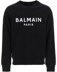 balmain crew neck sweater