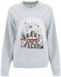 Mode Joggingkleren Sweatshirts See by Chloé SeeByChlo\u00e9 Sweatshirt prints met een thema straat-mode uitstraling 