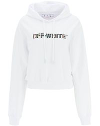 gym and workout clothes Off-White c/o Virgil Abloh Activewear gym and workout clothes Womens Activewear Off-White c/o Virgil Abloh Slit Logo Sweatpants in Green 