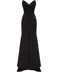 Millà - Elegant Strapless Trumpet Evening Gown - Lyst