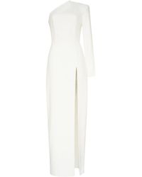 Millà - Long-Sleeved Dress With Sharp Shoulder Cut - Lyst