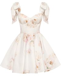Millà - Splendor Mini Dress On Straps, Garden O - Lyst