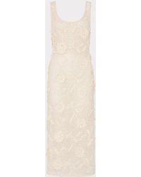 MILLY - Sequin Crochet Cover-up Dress - Lyst