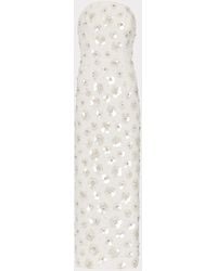 MILLY - Kait Fleur Paillette Midi Dress - Lyst