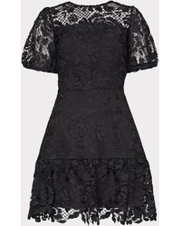 MILLY - Yasmin Rose Mosaic Mini Dress - Lyst