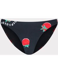MILLY - Margot Pomodoro Bikini Bottom - Lyst