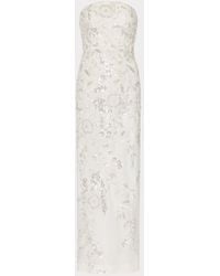 MILLY - Magnolia Beaded Dream Sequin Maxi Dress - Lyst