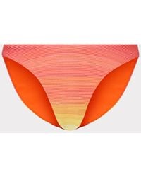 MILLY - Margot Sunset Stripe Bikini Bottom - Lyst