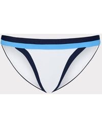 MILLY - Positano Color Block Bikini Bottom - Lyst