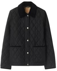 Burberry - Dorset Quilted Jacket/Sand - Lyst
