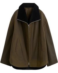 TOTEME - Zipped Country Jacket Bark - Lyst