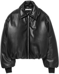 Acne Studios - Faux Leather Jacket - Lyst