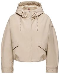 Moncler - Eucalyptus Hooded Short Jacket - Lyst