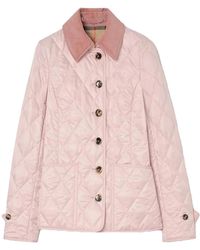 Burberry - Fernleigh Jacket Mallow - Lyst