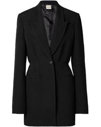 KHAITE - Beckett Woven Blazer - Lyst