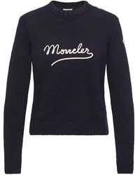 Moncler - Girocollo Jumper - Lyst