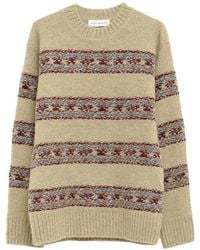 Dries Van Noten - Tester Jumper Ecru - Lyst