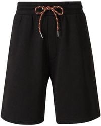 Moncler - Cotton Bermuda Shorts - Lyst