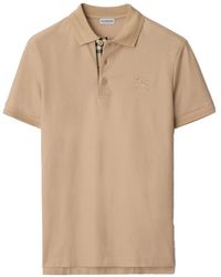 Burberry - Eddie Polo Shirt Soft Fawn - Lyst
