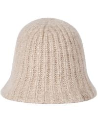 Brunello Cucinelli - Knit Bucket Hat Ecru - Lyst