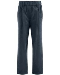 Brunello Cucinelli - Baggy Pull-On Trousers - Lyst