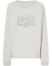 Maison Margiela - Logo T-Shirt Ash - Lyst
