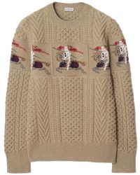 Burberry - Edward Ekd Jumper Light - Lyst